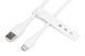 Кабель DIGITUS USB-A > USB-C заряджання/синхронізації, USB 2.0, 60W, силіконовий, 1м, білий (AK-300340-010-W) [108613], фото 11
