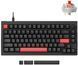 Клавіатура механічна Lemokey X4 84Key, Keychron Red, USB-A, QMK/VIA, EN/UKR, Red led, чорний (X4-A1-UA) [103648], фото 1