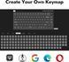 Клавіатура механічна Lemokey X4 84Key, Keychron Red, USB-A, QMK/VIA, EN/UKR, Red led, чорний (X4-A1-UA) [103648], фото 2