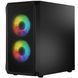 Корпус LogicConcept PORTOS MESH+GLASS ARGB fans 3x120mm BLACK без БЖ mATX (AM-PORTOS-10-0000000-0002) [402940], фото 2