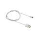 Кабель Canyon USB - Lightning (M/M) 1 м, White (CNS-MFICAB01W) [603667], фото 1