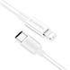 Кабель ColorWay USB Type-C - Lightning (M/M), 3.0 А, 1 м, White (CW-CBPDCL032-WH) [603708], фото 1