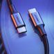 Кабель USB 2.0 Type-C M-M, 1 м, 100W Aluminium Braid Чорний, US316 UGREEN (70427) [403510], фото 5