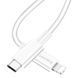 Кабель ColorWay USB Type-C - Lightning (M/M), 3.0 А, 1 м, White (CW-CBPDCL032-WH) [603708], фото 4