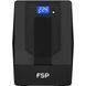 Джерело безперебійного живлення FSP iFP2000, 2000VA/1200W, LCD, RJ45, USB, 2xSchuko + 2xIEC (PPF12A1607) [114260], фото 3