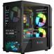 Корпус LogicConcept PORTOS MESH+GLASS ARGB fans 3x120mm BLACK без БЖ mATX (AM-PORTOS-10-0000000-0002) [402940], фото 10
