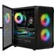 Корпус LogicConcept PORTOS MESH+GLASS ARGB fans 3x120mm BLACK без БЖ mATX (AM-PORTOS-10-0000000-0002) [402940], фото 9