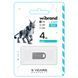 Флеш-накопичувач Wibrand USB 2.0 Lynx 4Gb Silver (WI2.0/LY4M2S) [802984], фото 2