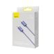 Кабель Baseus Crystal Shine Series Fast Charging Data Cable Type-C to iP 20W 2m Purple (CAJY000305) [805498], фото 2