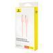Кабель Baseus Habitat Series Fast Charging Cable USB to iP 2.4A 2m Wheat Pink (P10360200421-01) [802357], фото 2