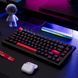 Клавіатура механічна Lemokey X4 84Key, Keychron Red, USB-A, QMK/VIA, EN/UKR, Red led, чорний (X4-A1-UA) [103648], фото 5