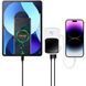 Зовнішній акумулятор Baseus Qpow Pro Digital Display Fast Charge Power Bank 10000mAh 20W iP Edition White（With: Simple charging cable Type-C 3A 0.3m W (PPQD060002) [806522], фото 8