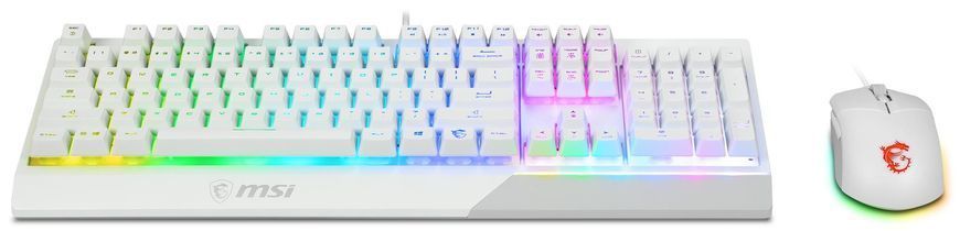 Клавіатура + миша MSI (VIGOR GK30 COMBO WHITE UA) [502170]