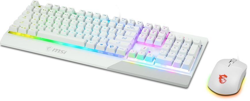 Клавіатура + миша MSI (VIGOR GK30 COMBO WHITE UA) [502170]