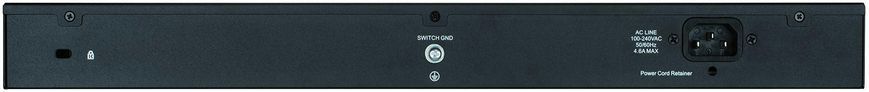 Комутатор D-Link 24xGE PoE, 2xSFP/GE, 370Вт, EasySmart (DGS-1100-26MPV2) [105126]