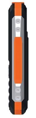 Мобiльний телефон Ergo E182 Dual Sim Black Orange (E182 Black Orange) [619775]