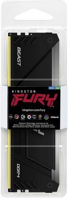 Пам'ять ПК Kingston DDR4 16GB 3600 FURY Beast RGB (KF436C18BB2A/16) [103908]