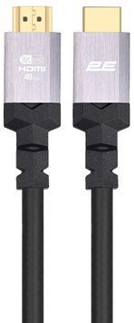 Кабель 2E HDMI (M/M) 3м, 2.1, 4K/120Hz, 8K/60Hz 48Gbps, Ultra High Speed, чорний (2EW-1143-3M) [108507]