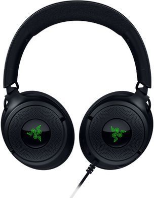 Гарнітура ігрова Razer Kraken V4 X, 7.1, USB-A, 1.8м, RGB, чорний (RZ04-05180100-R3M1) [107524]