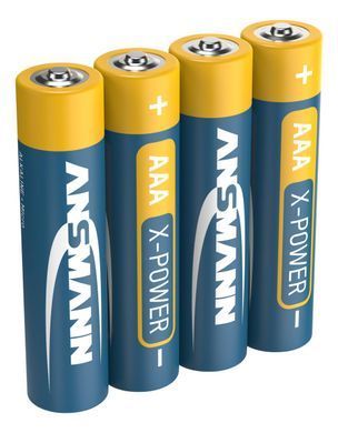 Батарейка Ansmann X-Power AAA/LR03 BL 4шт (5015653) [618261]