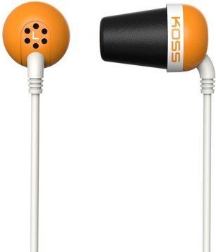 Навушники In-Ear Koss The Plug Noise Isolating, 3.5 mini-jack, Помаранчевий (185349.101) [17259]