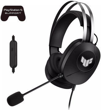 Гарнітура ігрова ASUS TUF Gaming H1 GEN II, USB-A, 2м., чорний (90YH044B-BHUA00) [107470]