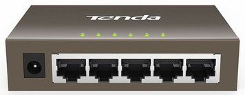 Комутатор TENDA 5xGE, Desktop метал, Некерований (TEG1005D) [104859]