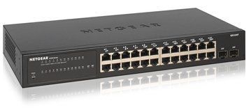 Комутатор NETGEAR GS324T 24xGE, 2xSFP, Керований L2 (GS324T-100EUS) [15058]