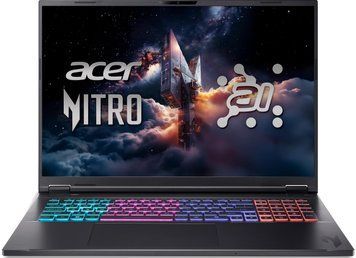 Ноутбук Acer Nitro 18 AN18-61 18" WQXGA IPS, AMD R7-350, 32GB, F1TB, NVD5070Ti-12, Lin, чорний (NH.QYDEU.002) [111179]