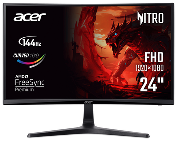 Монiтор 23.6" Acer ED240QP0bi Black (UM.UE0EE.004) [203321]
