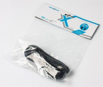 Кабель Maxxter USB - USB Type-B V 2.0 (M/M), 3 м, чорний (U-AMBM-10) [615086]