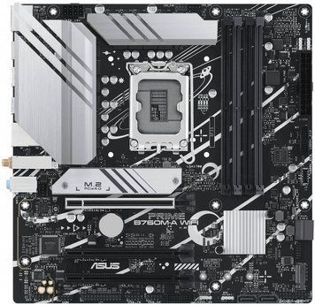 Материнcька плата ASUS PRIME B760M-A WIFI D4 s1700 B760 4xDDR4 M.2 HDMI DP Wi-Fi BT mATX (90MB1CX0-M1EAY0) [109131]
