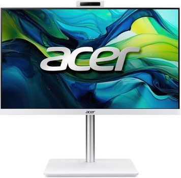 Комп'ютер персональний моноблок Acer Aspire C24A-GRPL 23.8" FHD, Intel 5-120U, 16GB, F512GB, UMA, WiFi, без ОС, білий (DQ.BRNME.001) [114641]