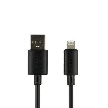 Кабель Hoco X88 Gratified USB - Lightning (M/M), 1 м, Black (6931474783301) [604437]