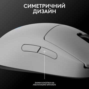 Миша бездротова Logitech G Pro 2 Lightspeed White (910-007302) [606672]