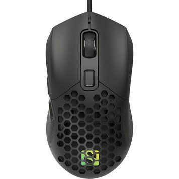 Мишка Sandberg FlexCover 6D Gamer Mouse RGB, ігрова, 12800 dpi., 6кн.Huano чорна (640-28) [401312]