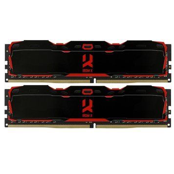 Модуль пам`ятi DDR4 2x16GB/3200 Goodram Iridium X Black (IR-X3200D464L16A/32GDC) [608493]