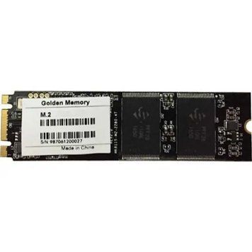 Накопичувач SSD 256GB Golden Memory M.2 2280 SATA III 3D NAND TLC (AM256CGB) [620054]