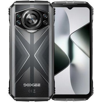 Смартфон Doogee S118 6.58" FHD+ /8GB/512GB/ G99 /10800mAh/ 50+32Мп / NFC/ IP68/IP69K Silver (S118_8_512_SR) [400713]