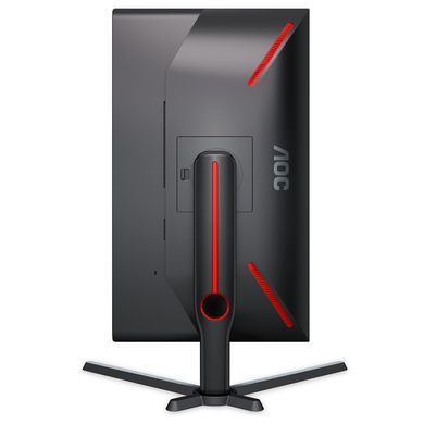 Монітор TFT 24.5" AOC, VA, 240Гц, 0,5 мс, 2х HDMI, DP, USB-hub, HAS, Pivot, чорний (25G3ZM/BK) [402765]