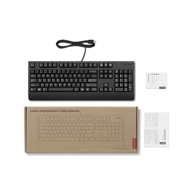 Клавіатура LENOVO Preferred Pro II USB KB UA (4Y41R64624) [306242]