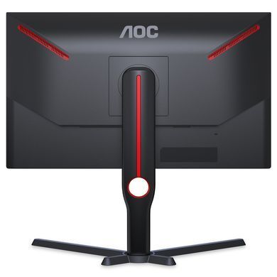 Монітор TFT 24.5" AOC, VA, 240Гц, 0,5 мс, 2х HDMI, DP, USB-hub, HAS, Pivot, чорний (25G3ZM/BK) [402765]