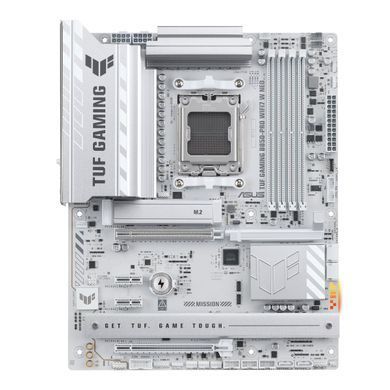 Материнcька плата ASUS TUF GAMING B850-PRO WIFI7 W NEO sAM5 B850 2xDDR5 M.2 HDMI DP Wi-Fi BT ATX білий (90MB1NW0-M0EAY0) [114004]