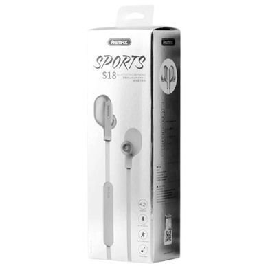 гарнітура Remax RB-S18 White (RB-S18-WHITE*) [110207]