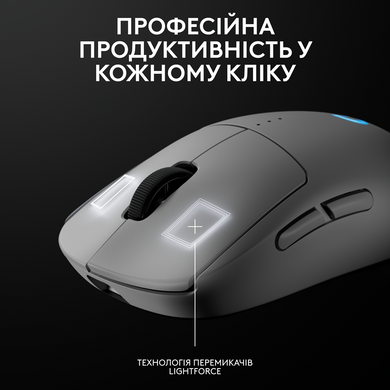 Миша Logitech G PRO 2 Wireless LIGHTSPEED - WHITE (L) (910-007302) [200843]