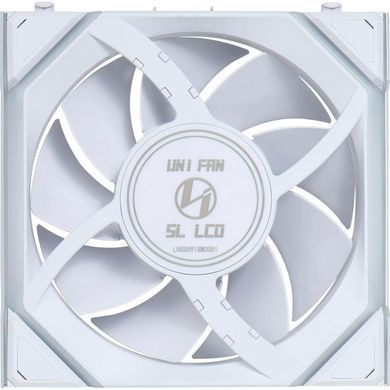 Вентилятор Lian Li Uni Fan SL Wireless LCD 120-3 Reverse White (G99.12RSLLCD1W3W.00) [618253]