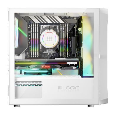 Корпус LogicConcept Portos ARGB Mini White без БЖ (AM-PORTOS-20-0000000-0002) [618922]