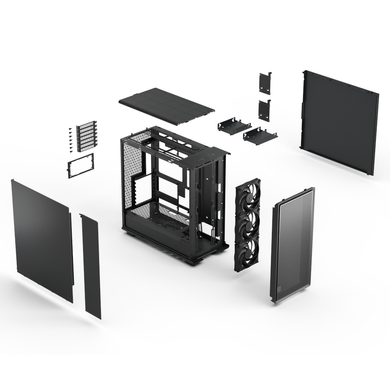 Корпус для ПК FRACTAL DESIGN Epoch XL Black Solid (FD-C-EPO1X-01) [305419]