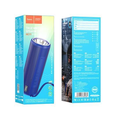 Портативна колонка HOCO HC11 Bora sports BT speaker, 5W*2, Blue (6931474762085) [805576]