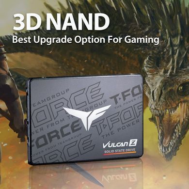 Накопичувач SSD 240GB Team Vulcan Z 2.5" SATAIII 3D TLC (T253TZ240G0C101) [613845]